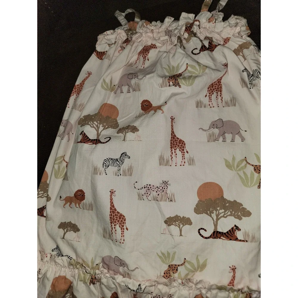 Gymboree safari dress‎ lion zebra giraffe cheetah size 8